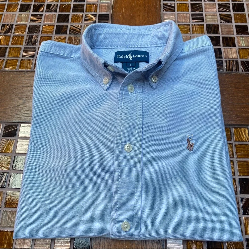 Ralph Lauren Iconic Oxford Boy’s Shirt